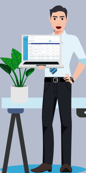 Bookkeeper with Aero Dashboard