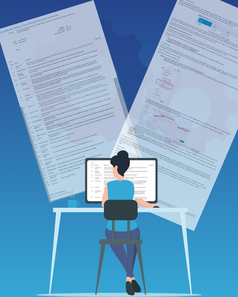 Library Infographic The Aero Library of Bookkeeping and Accounting Checklists